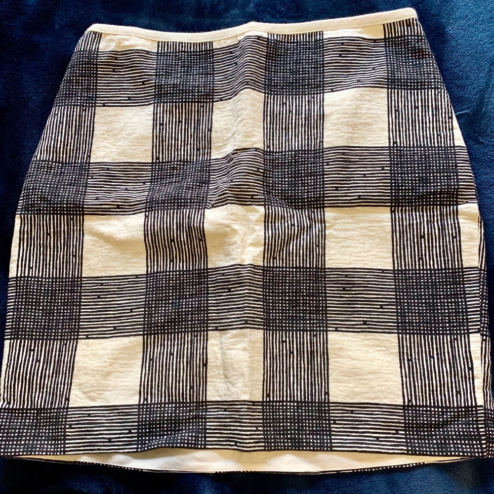Madewell Plaid Skirt